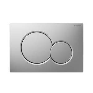Nút xả thải bồn cầu màu chrome mờ Sigma01 588.53.503